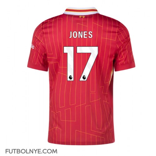 Camiseta Liverpool Curtis Jones #17 Primera Equipación 2024-25 manga corta